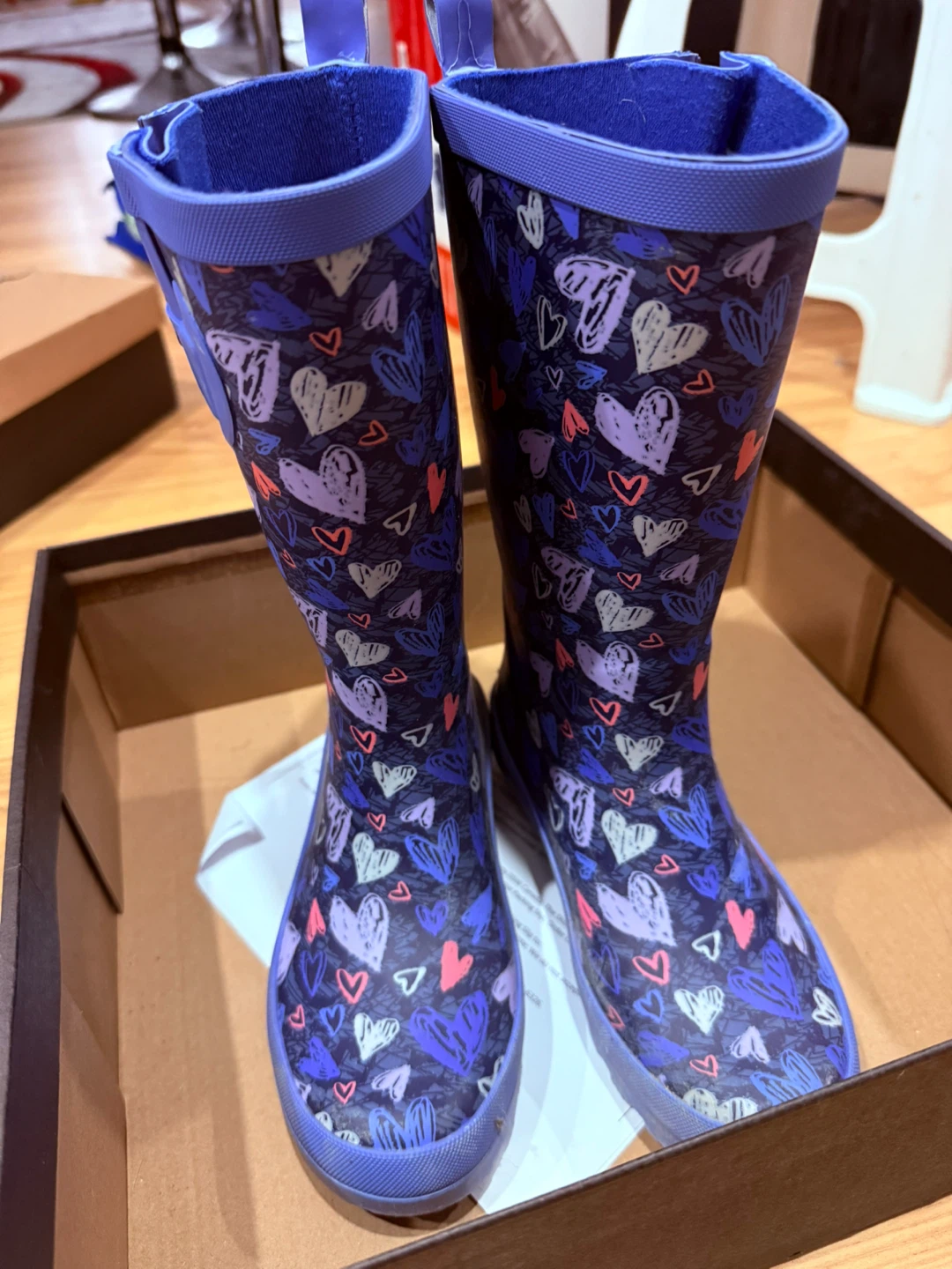 Kids Size 13 Rubber Rain Boots