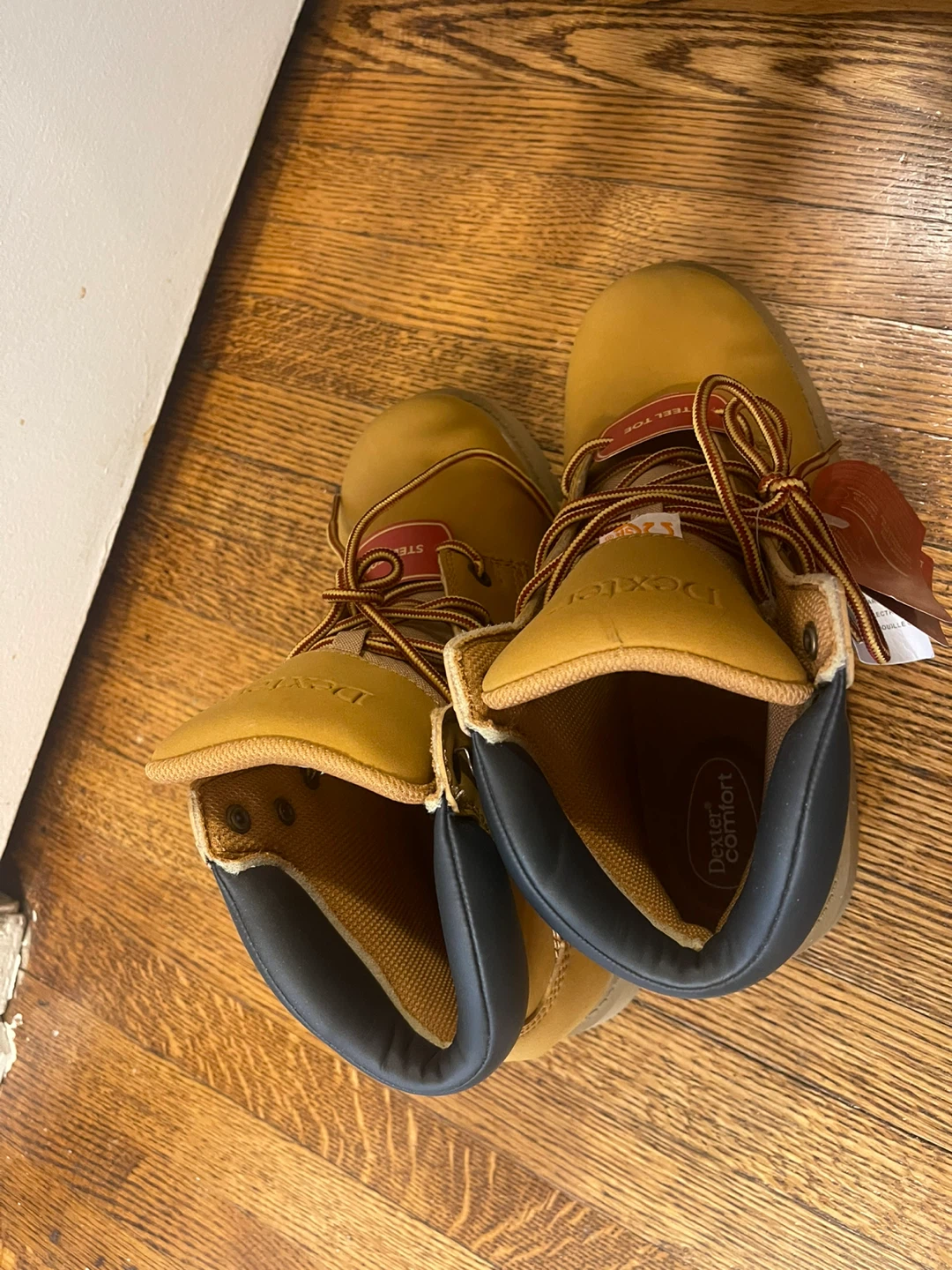 Steel toe Dexter boots 8W - photo 3