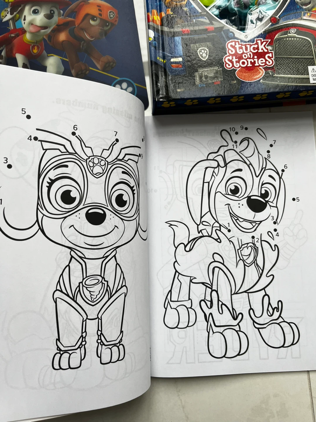 Paw Patrol Sticker Pad, Colouring Book, and Activity Set - photo 3