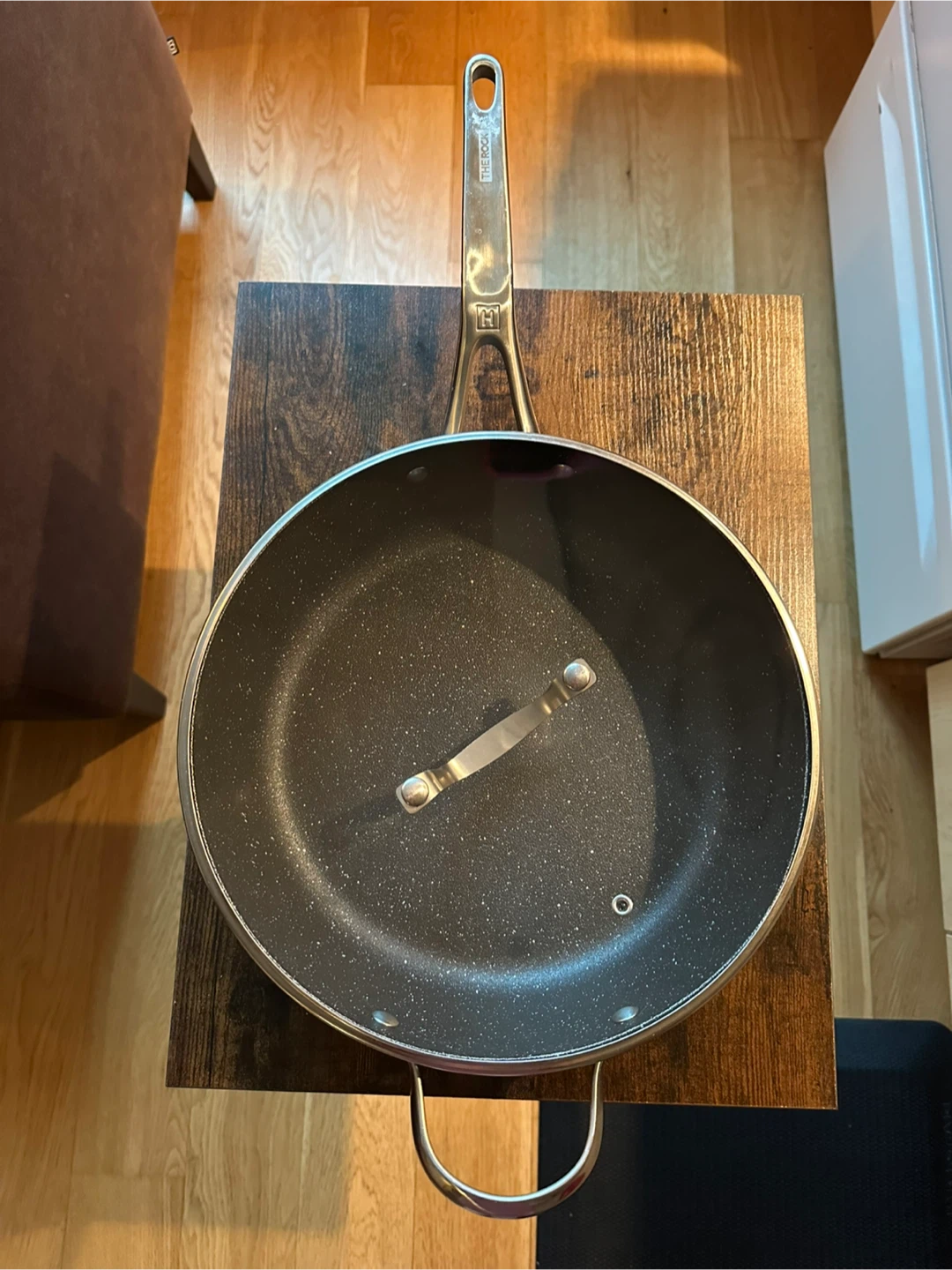 The Rock 12” Frying Pan with Lid - photo 3