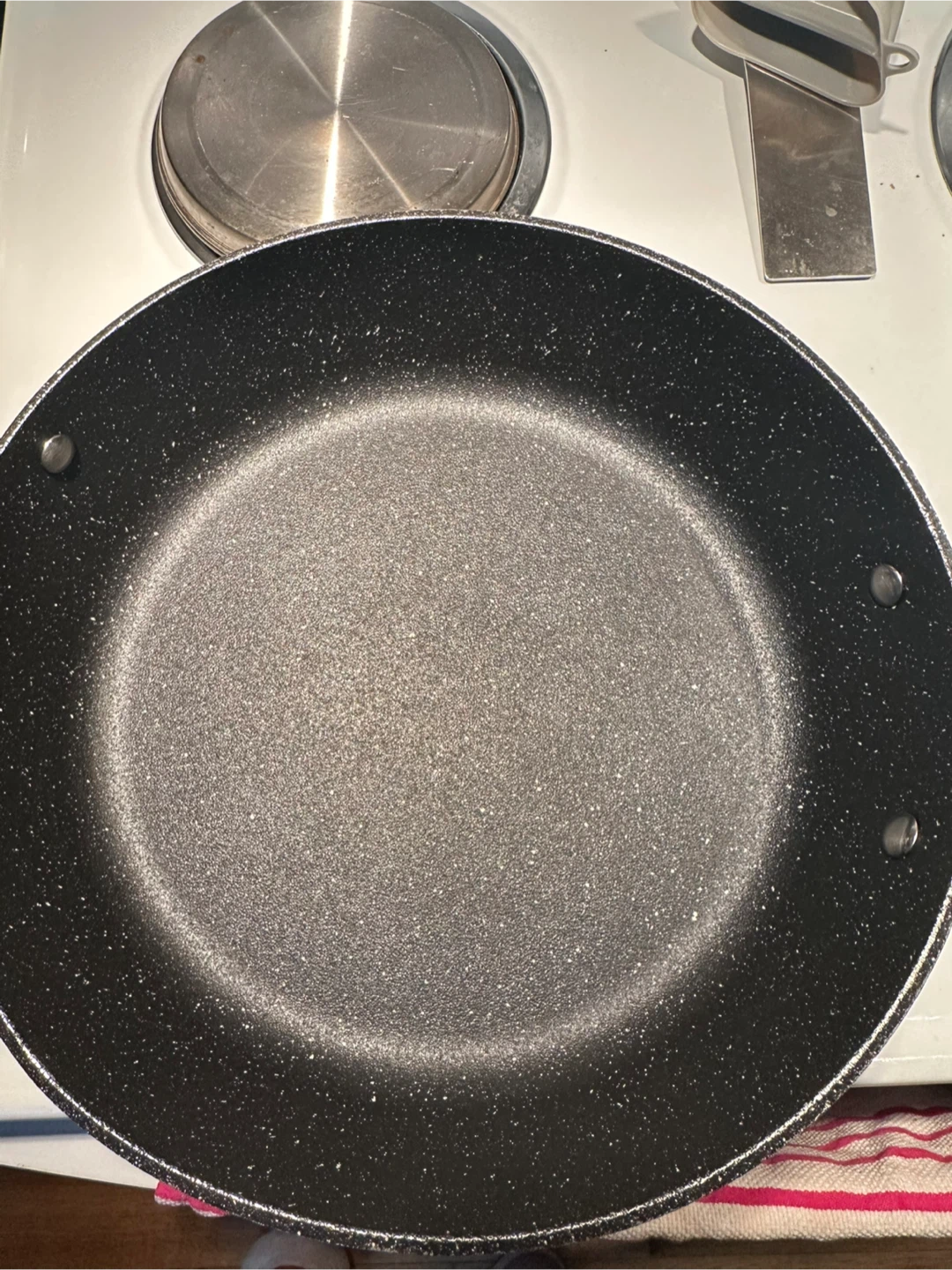 The Rock 12” Frying Pan with Lid