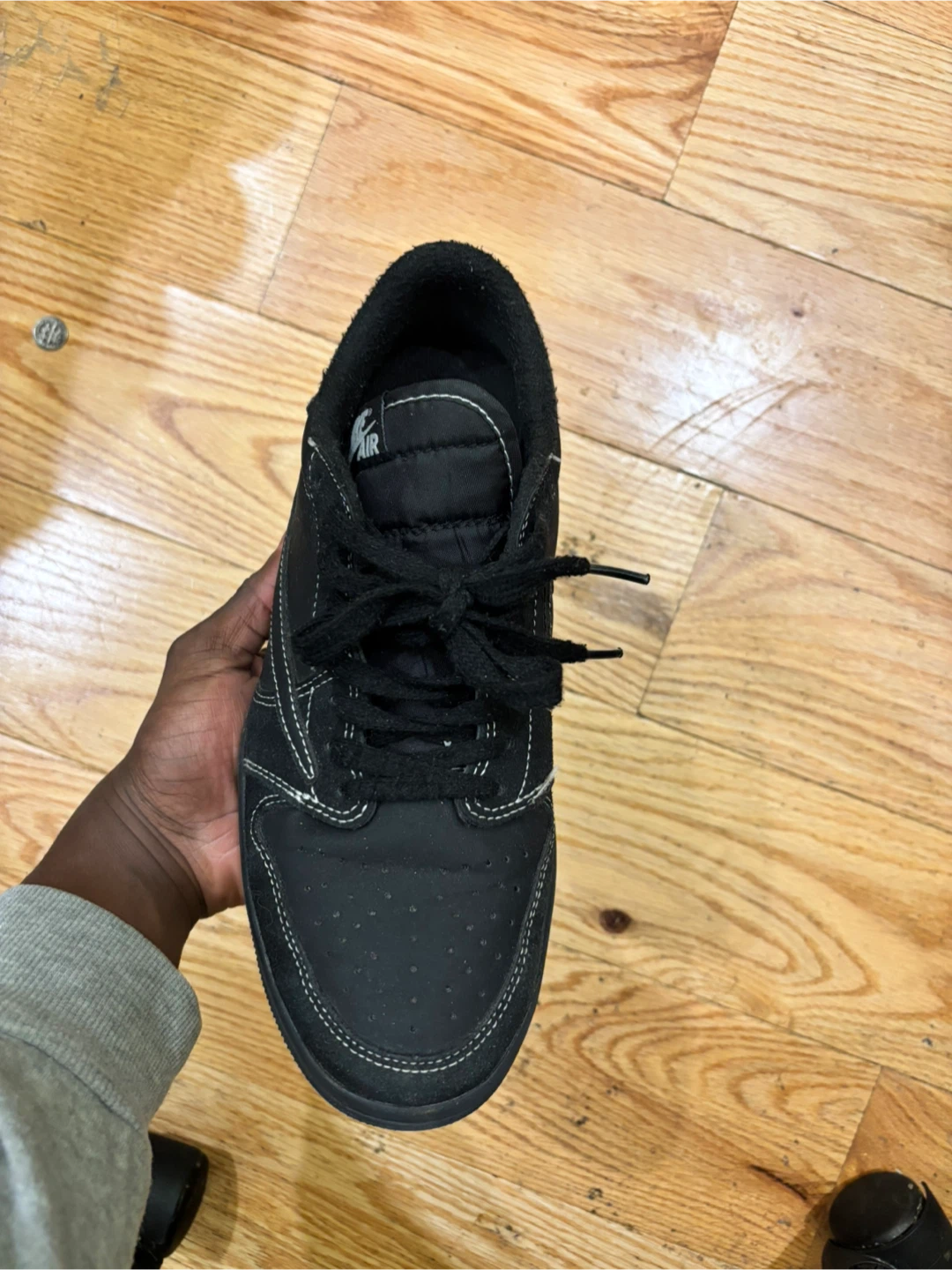Nike Air Jordan 1 Low Travis Scott Black Phantom - photo 2