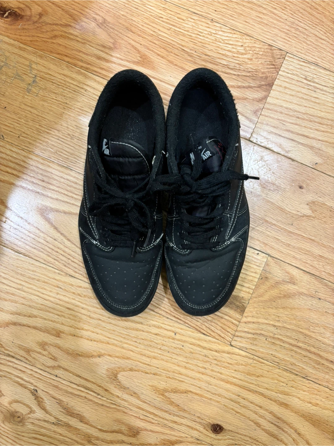 Nike Air Jordan 1 Low Travis Scott Black Phantom - photo 4