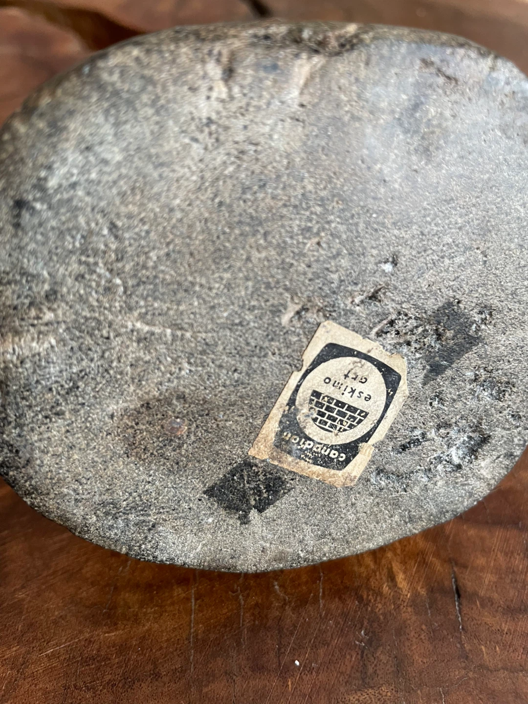 Vintage Inuit Soapstone Igloo - photo 4
