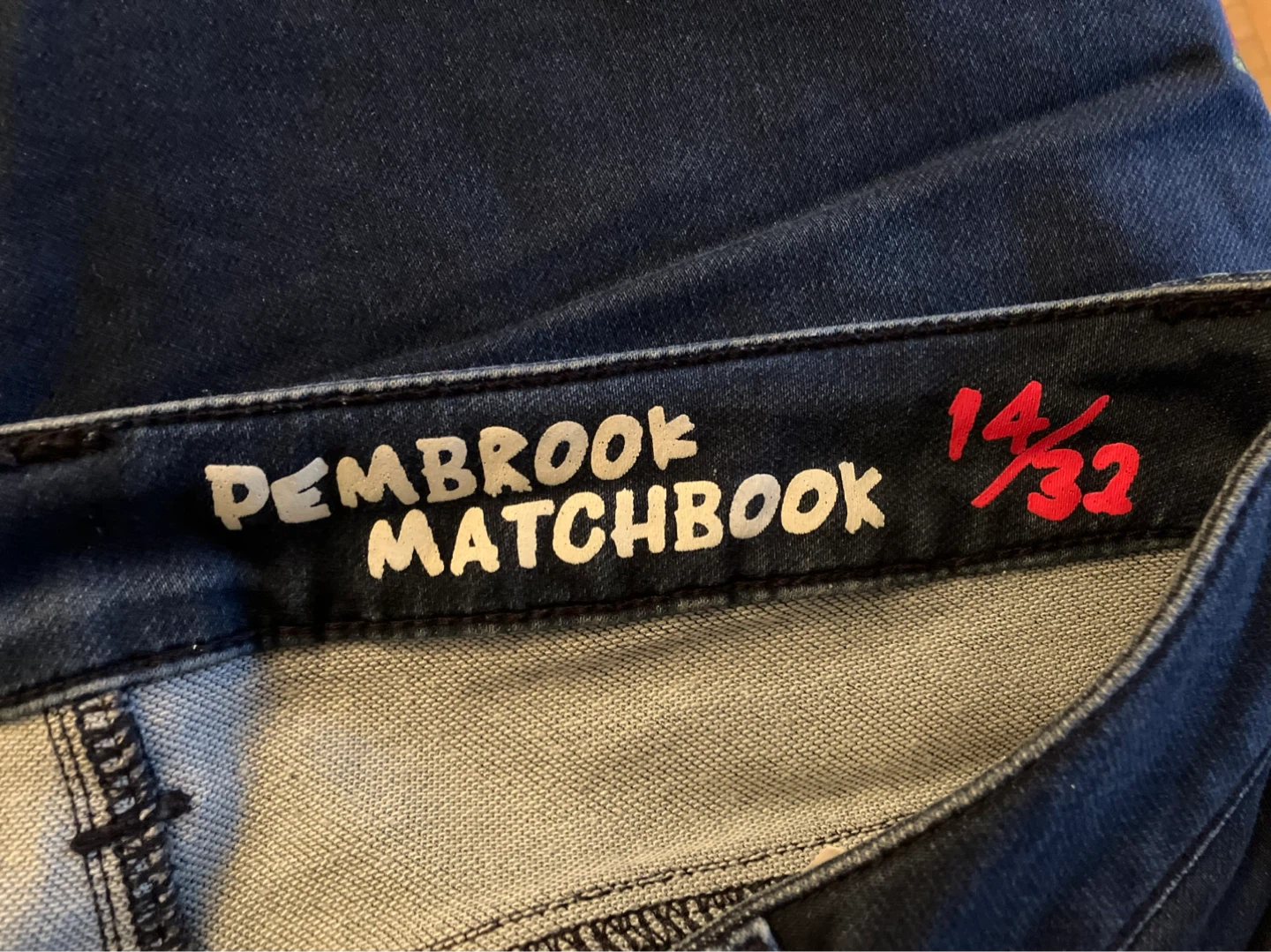 Like New-Pembelle Matchbook Jeans Size 14/32 - photo 4