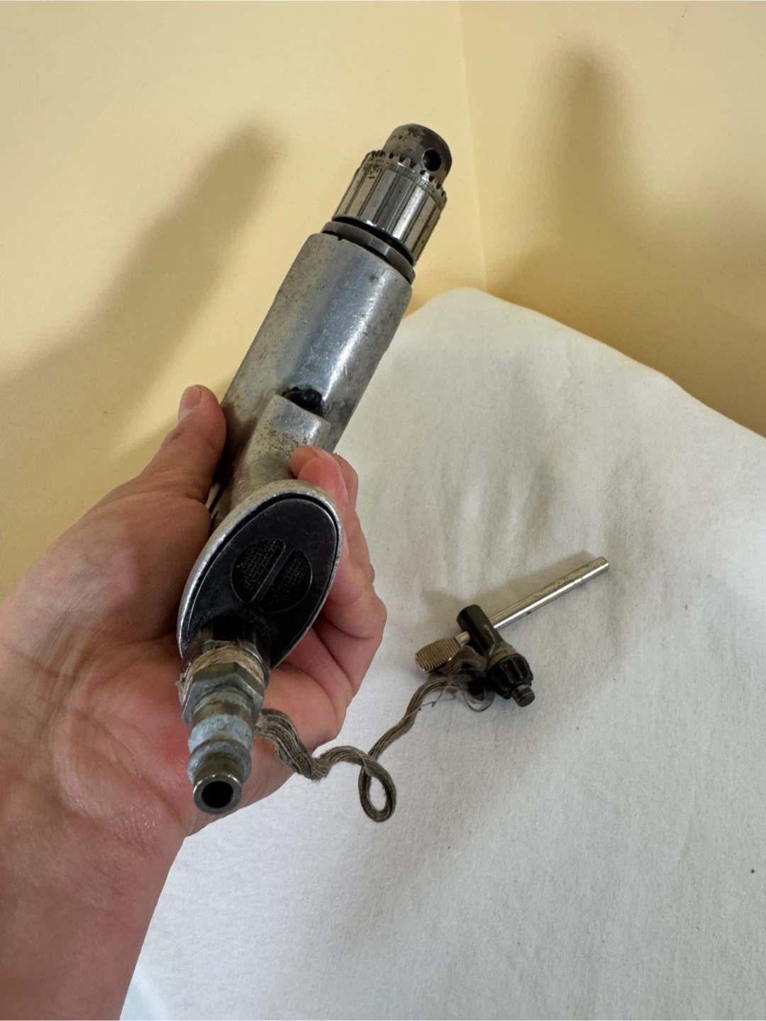 Vintage Air Drill with Key
