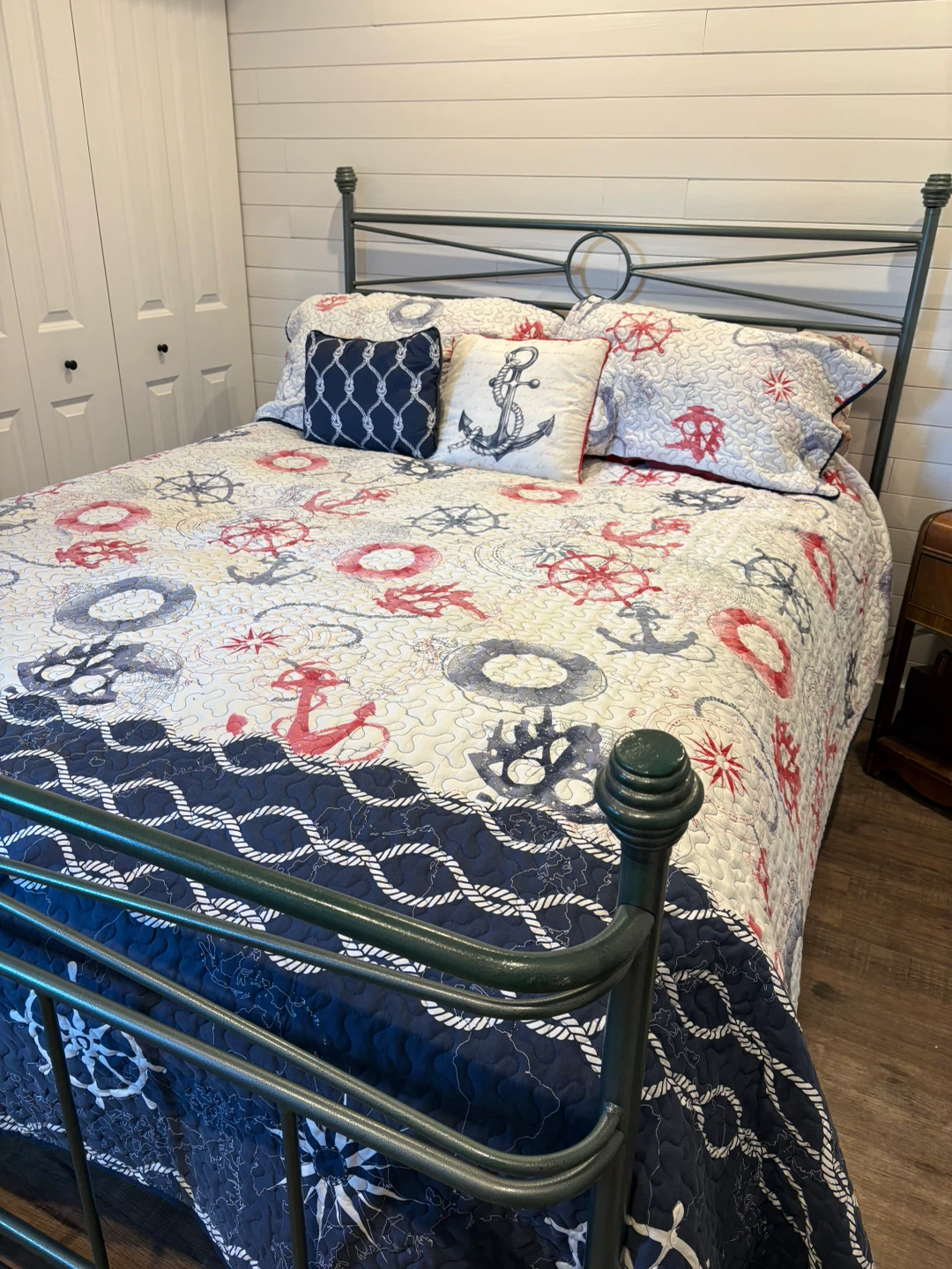 Nautical Themed Quilt Coverlet Set - photo 2