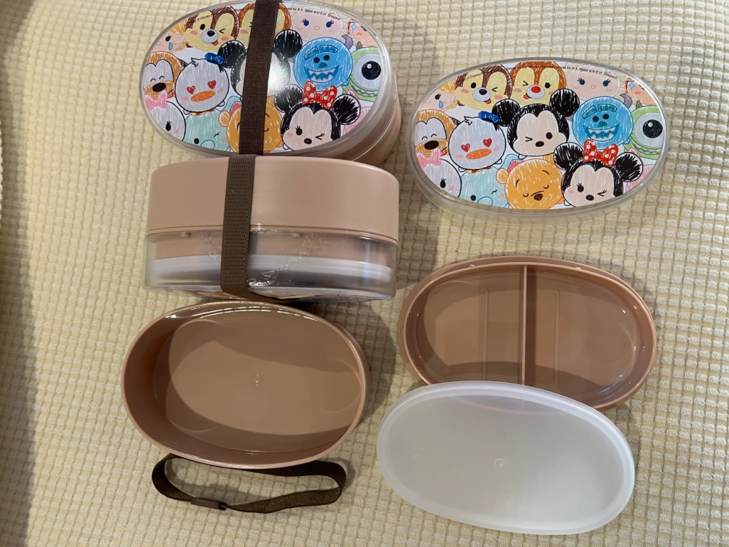 100%NEW SuperCute DisneyLunchFruitSnackBox ONLY$5 each - photo 3