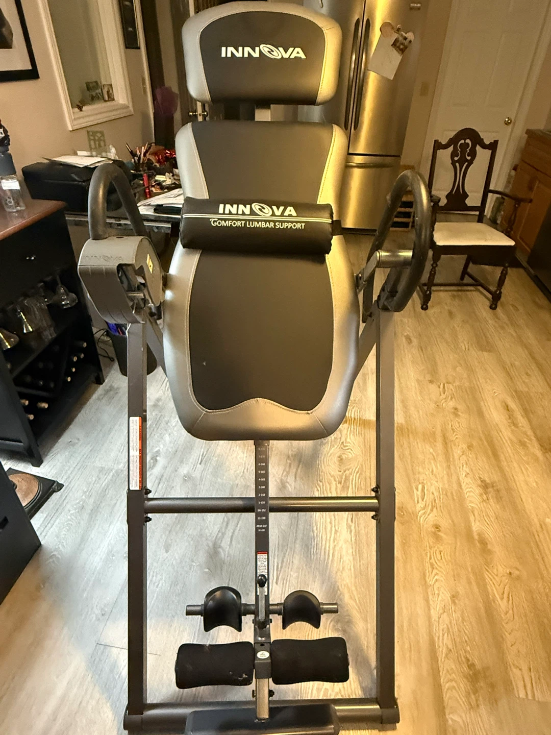 Innova ITX9600 Inversion Table with Comfort Lumbar Support - photo 4