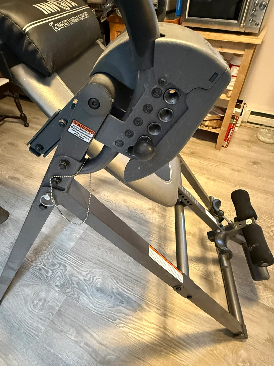 Innova ITX9600 Inversion Table with Comfort Lumbar Support - photo 2
