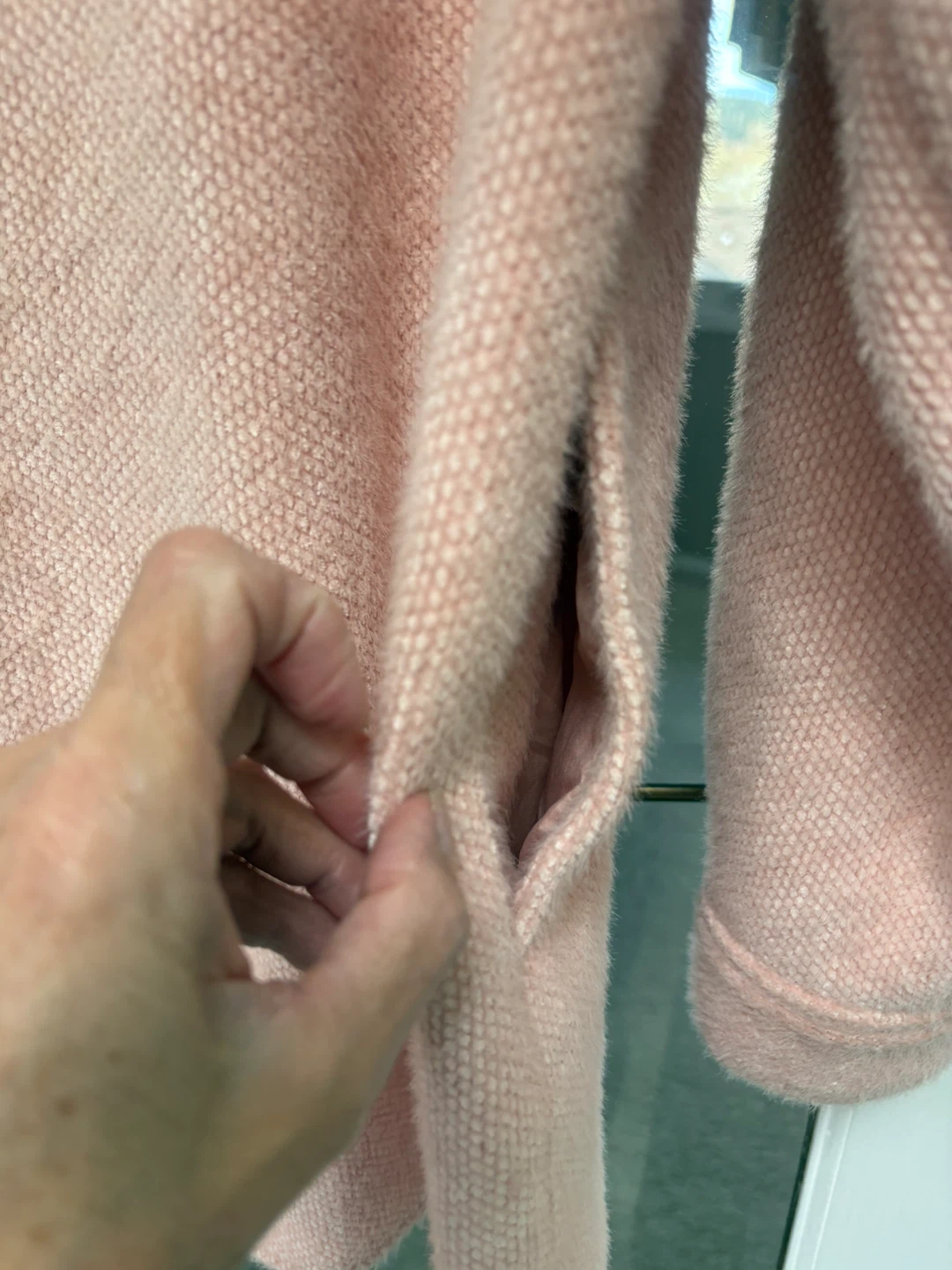 Old Navy Pink Textured Button-Up Jacket XS - photo 3