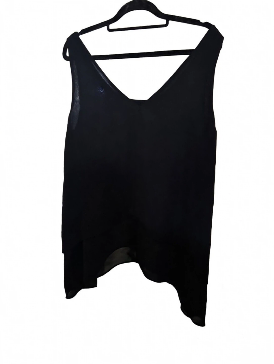Black Embellished Tank Top - photo 3