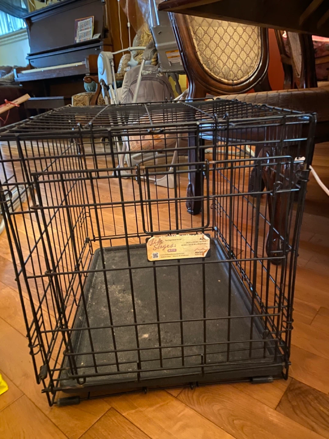 MidWest Homes For Pets Dog Crate 24.5" L x 17.5" W x 19.5" H - photo 4