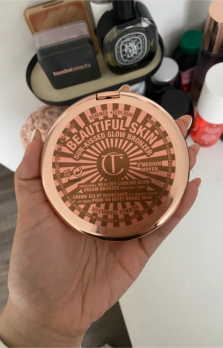 Charlotte Tilbury Beautiful Skin Sun-Kissed Glow Bronzer - USED - photo 3