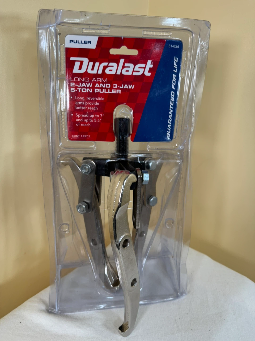 Extractor de engranaje reversible DURALAST