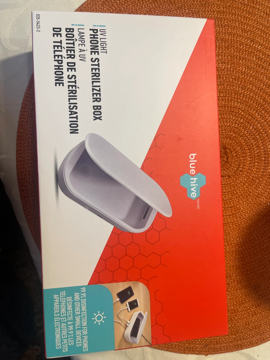 Blue hive uv light phone sterilizer box
