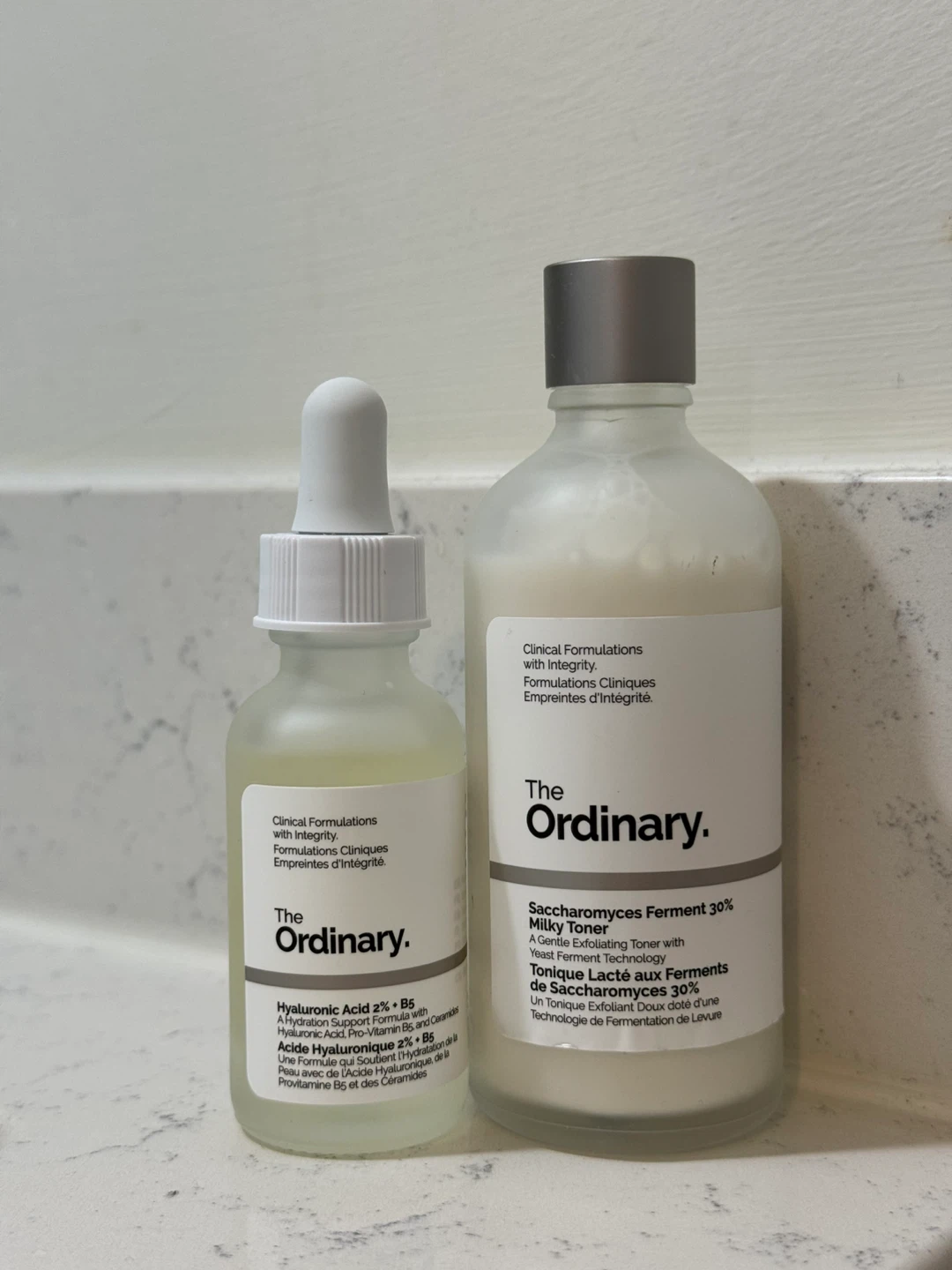 The Ordinary Hyaluronic Acid 2% + B5 Serum & Milky Toner