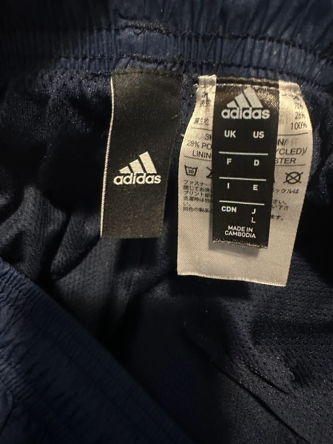 Adidas Track Pants - Navy Blue - photo 3