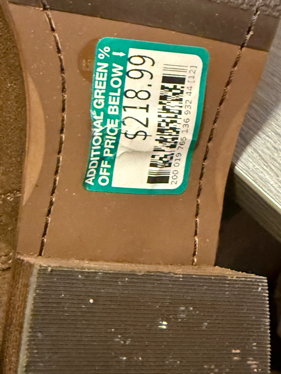 Lucky Brand Brown Suede Knee-High Boots Size 8.5 - photo 2