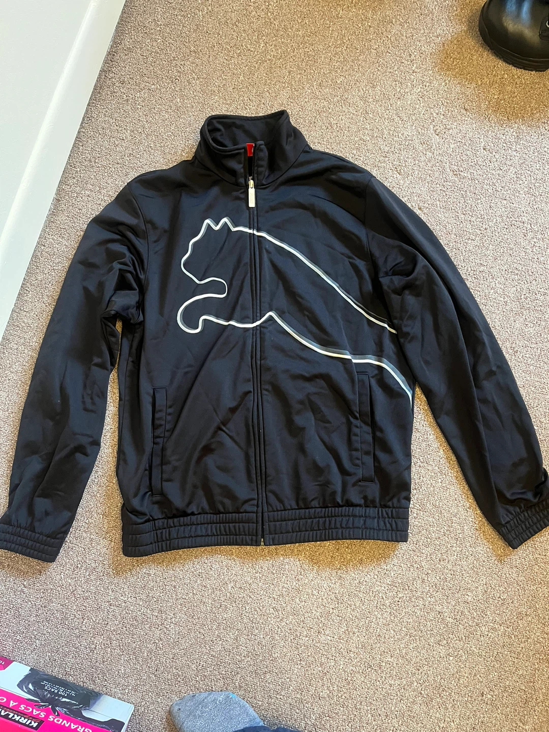 Puma Black Track Jacket