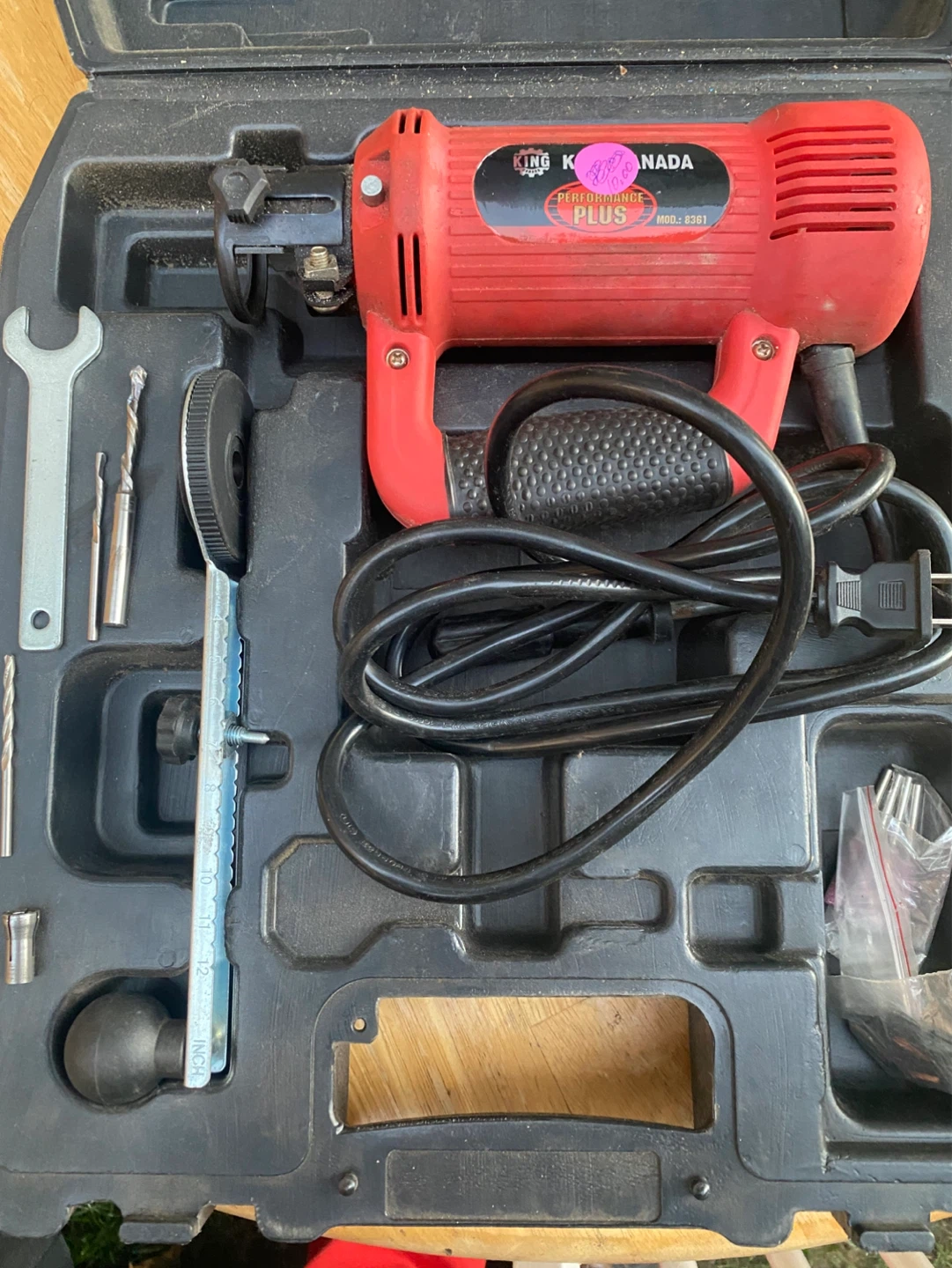 King Canada Cut-Out Tool with Case