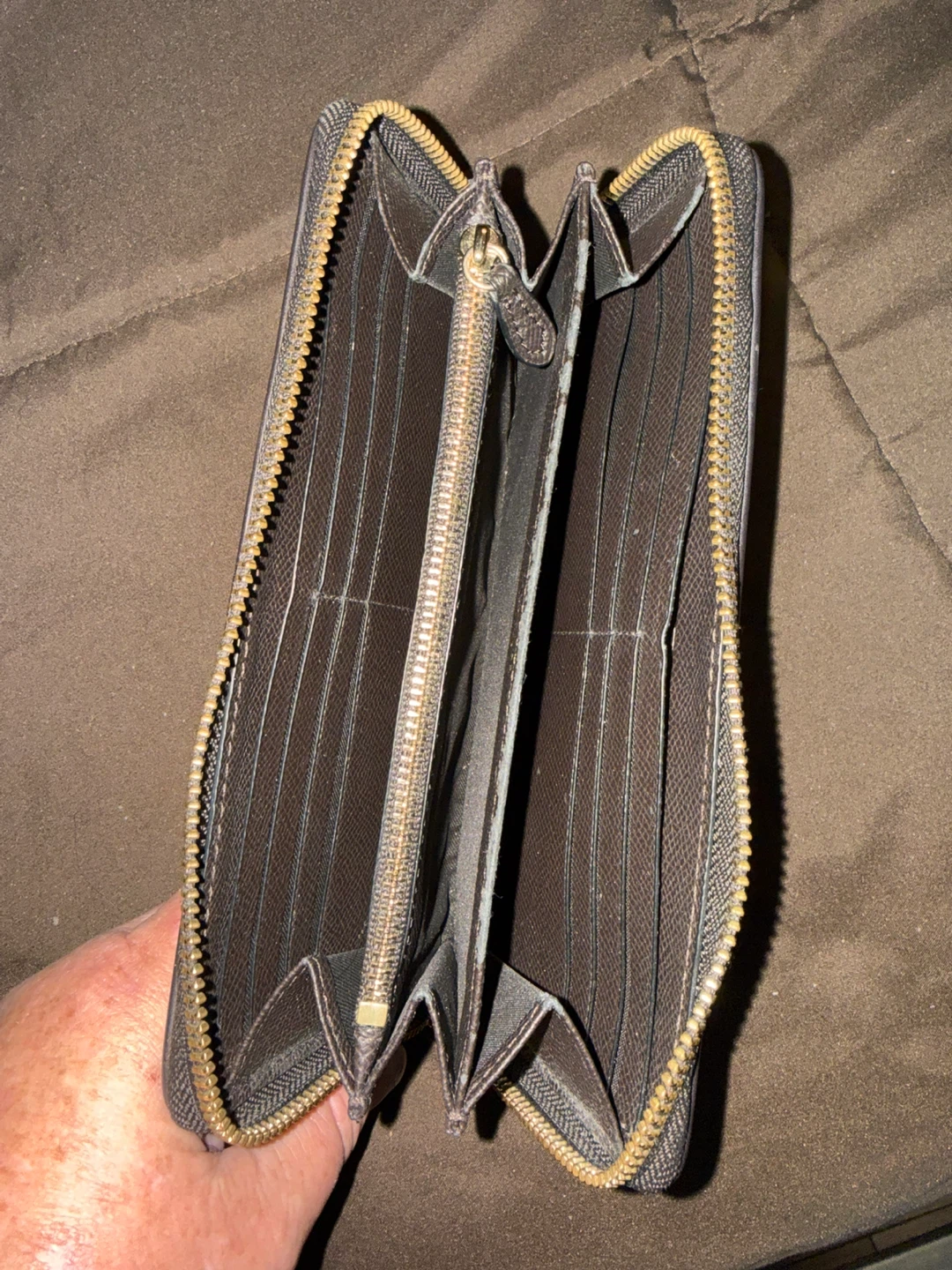 Coach Signature Zip Around Wallet - photo 3