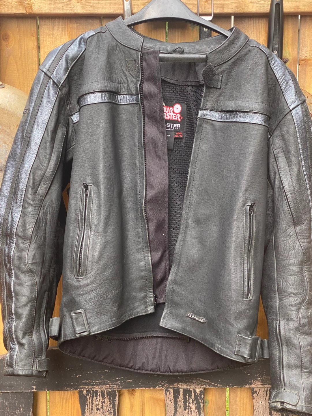 Tourmaster Leather Motorcycle Jacket - photo 4