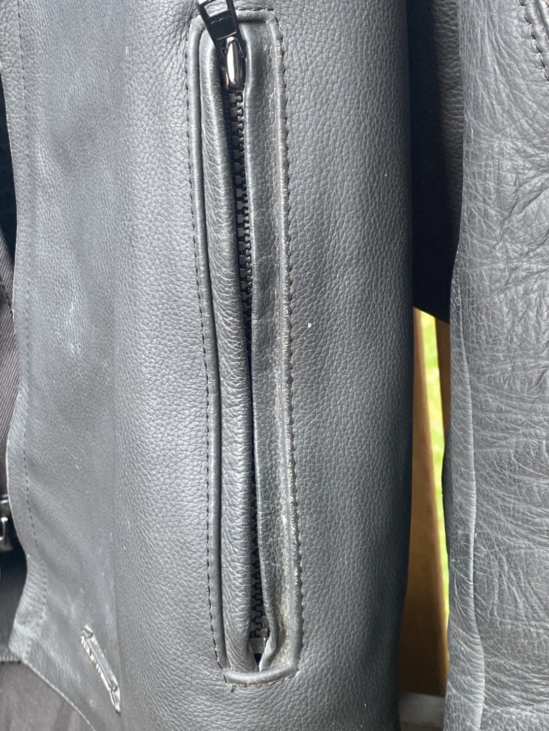 Tourmaster Leather Motorcycle Jacket
