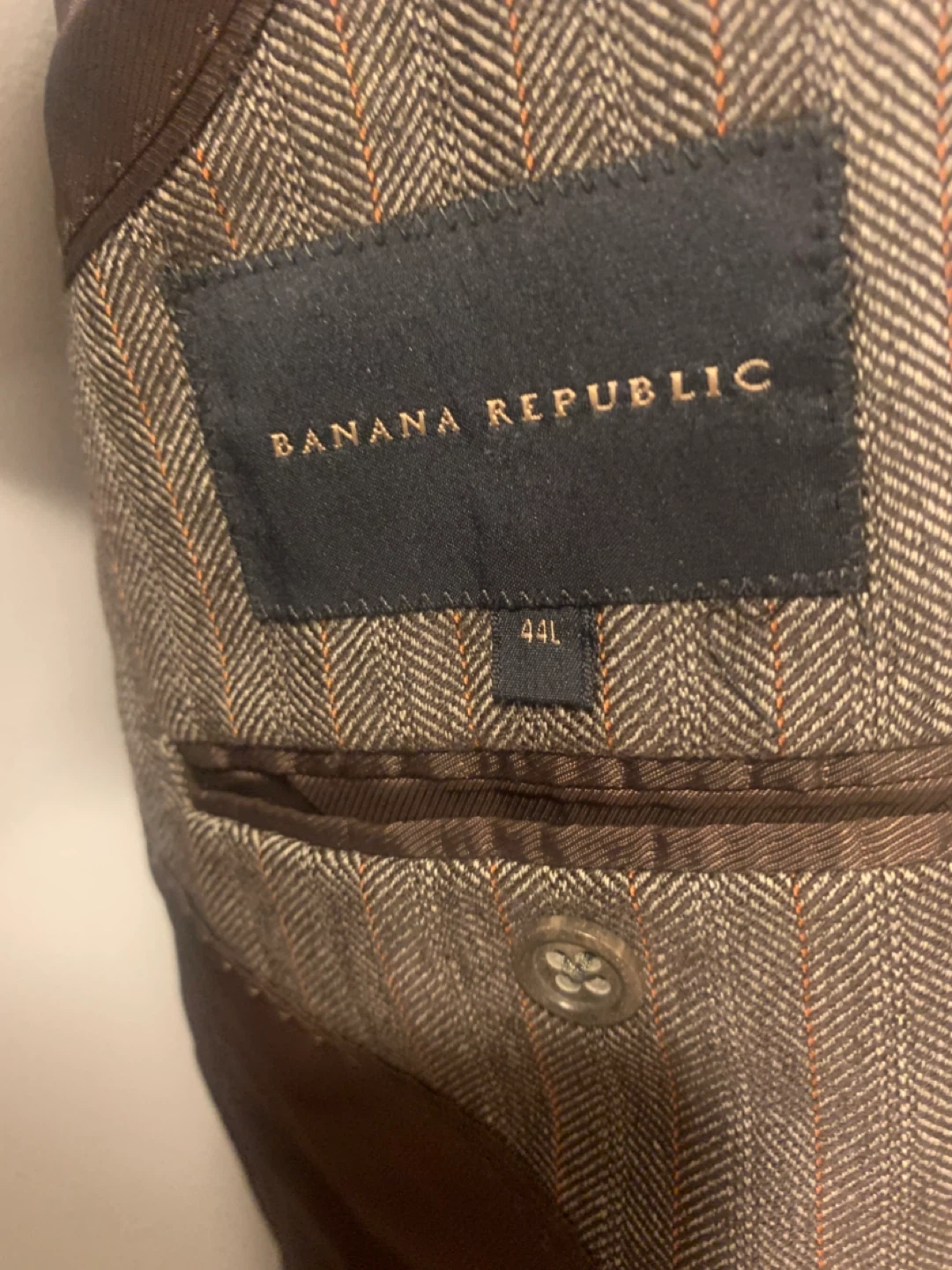 Banana Republic 44L Herringbone Blazer - photo 3