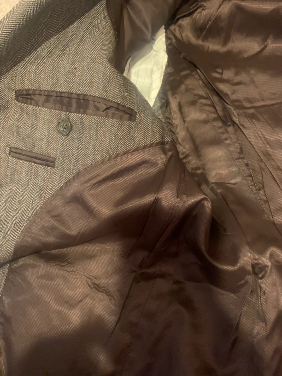 Banana Republic 44L Herringbone Blazer - photo 4