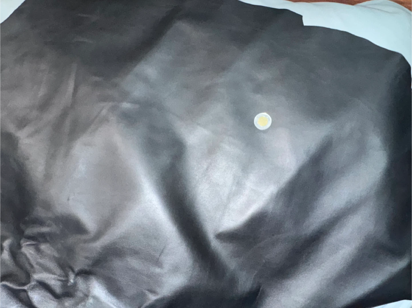 Black lambskin leather - lots available - photo 4