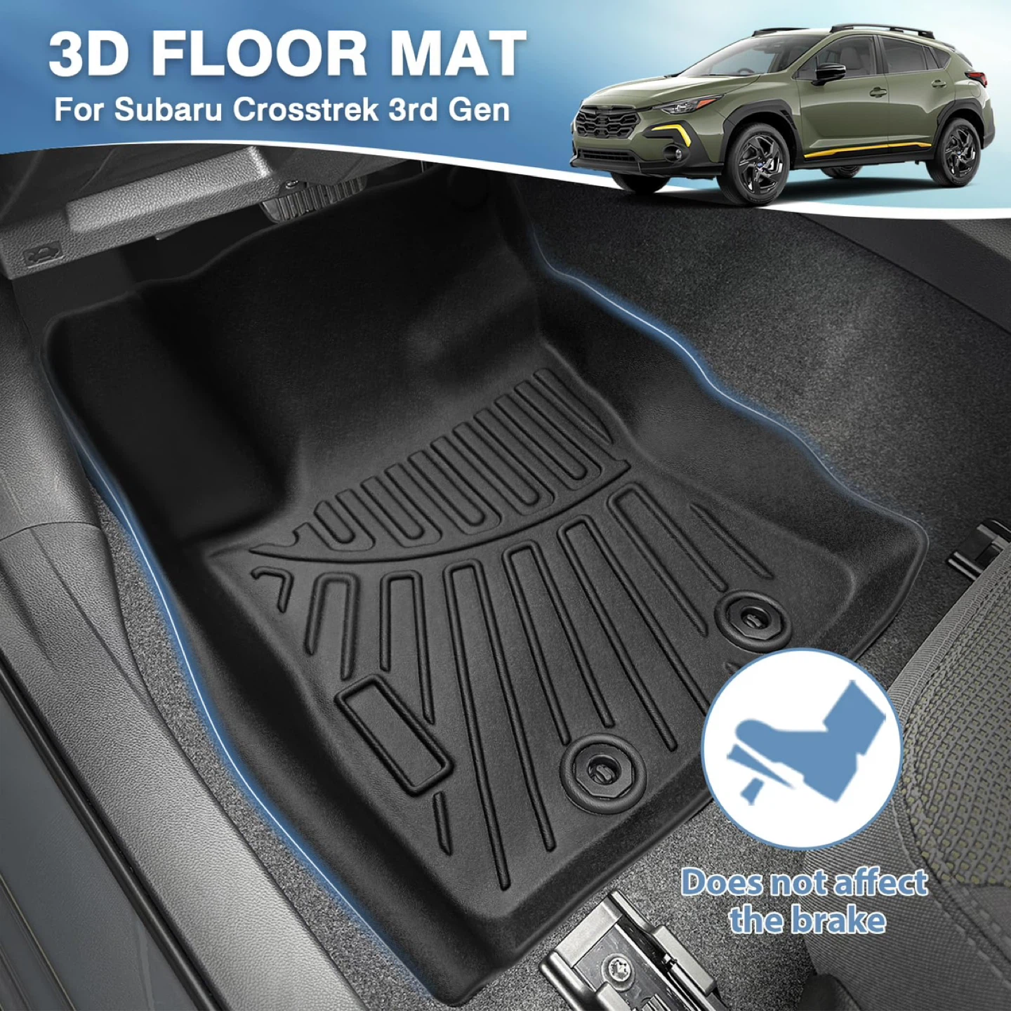 Mats for Subaru Crosstrek/Impreza 2024-2026 - photo 2