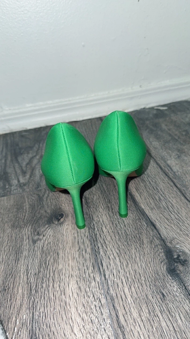 ZARA Green Stiletto Heels - Size 37 - photo 4