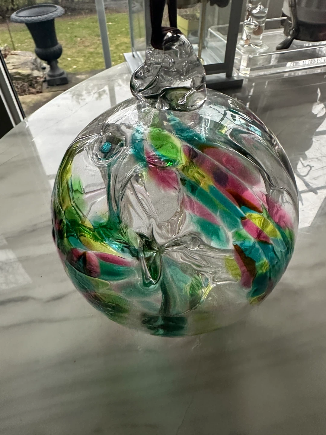 Hand Blown Glass Ornament - photo 2