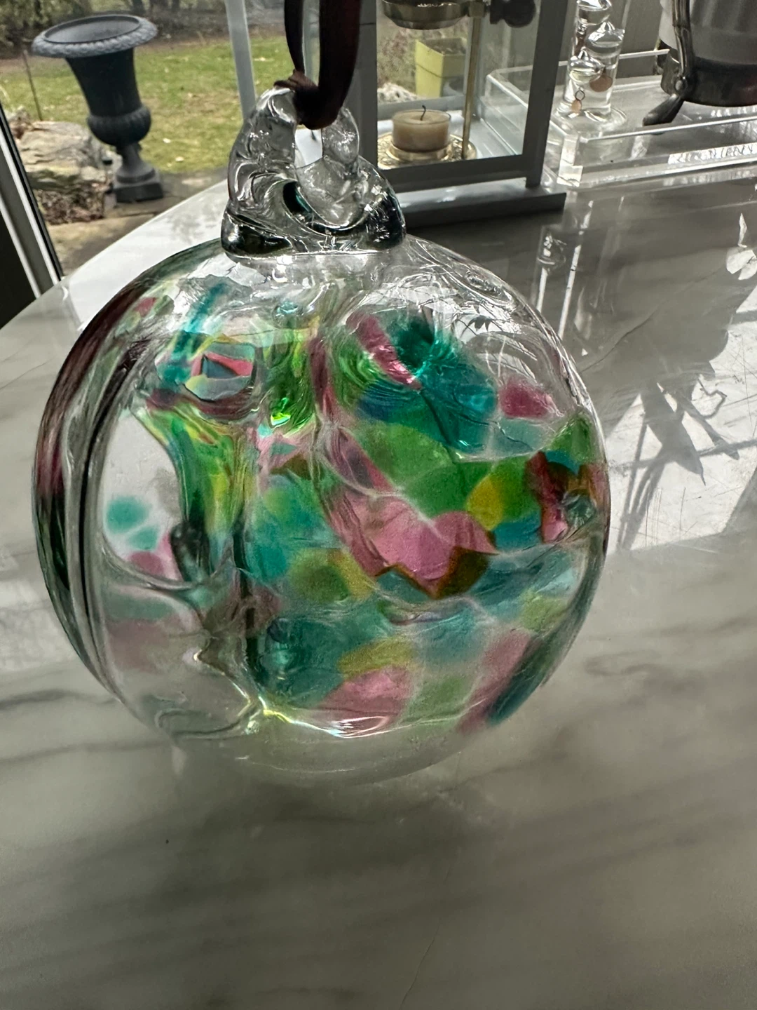 Hand Blown Glass Ornament