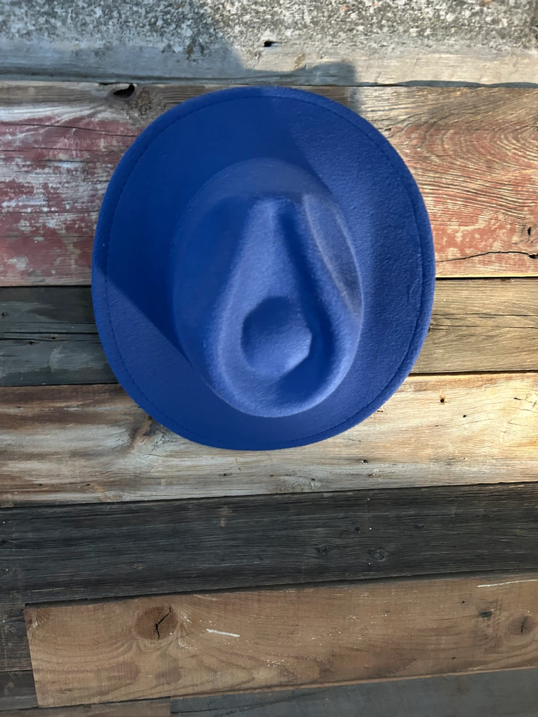 Blue Fedora Hat - photo 2