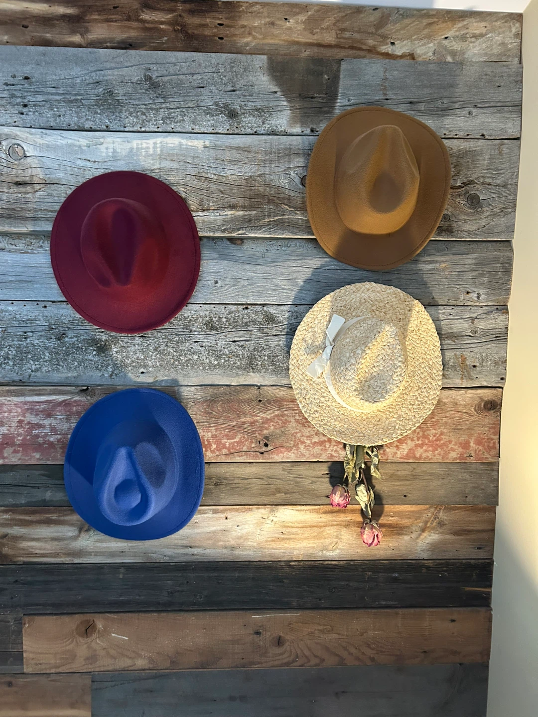 Blue Fedora Hat