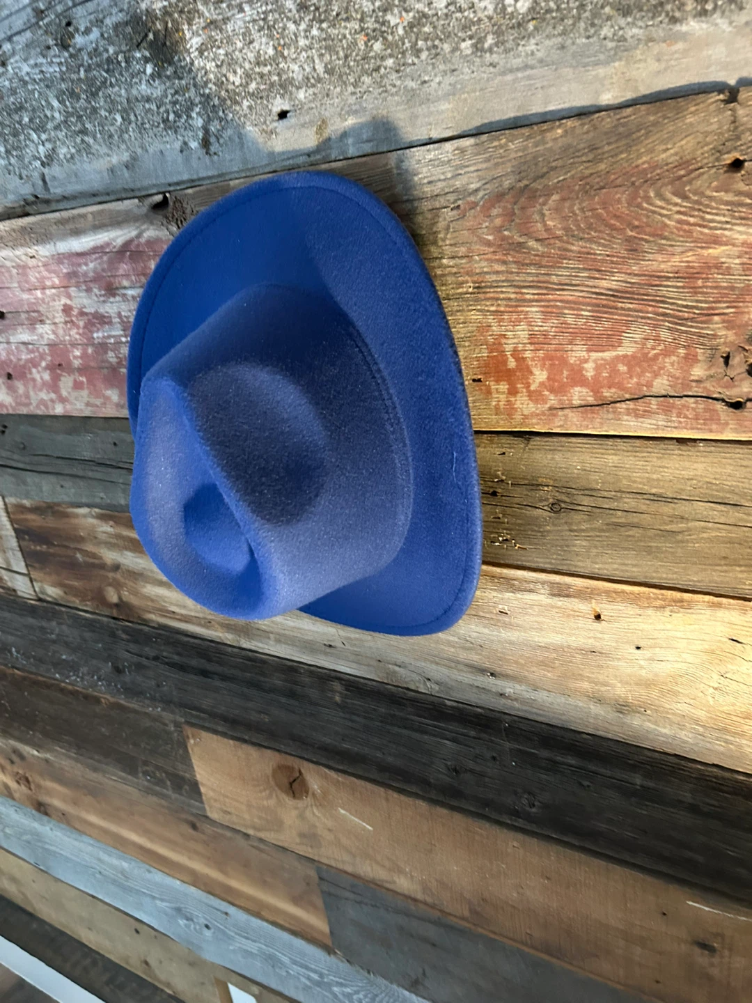 Blue Fedora Hat - photo 3