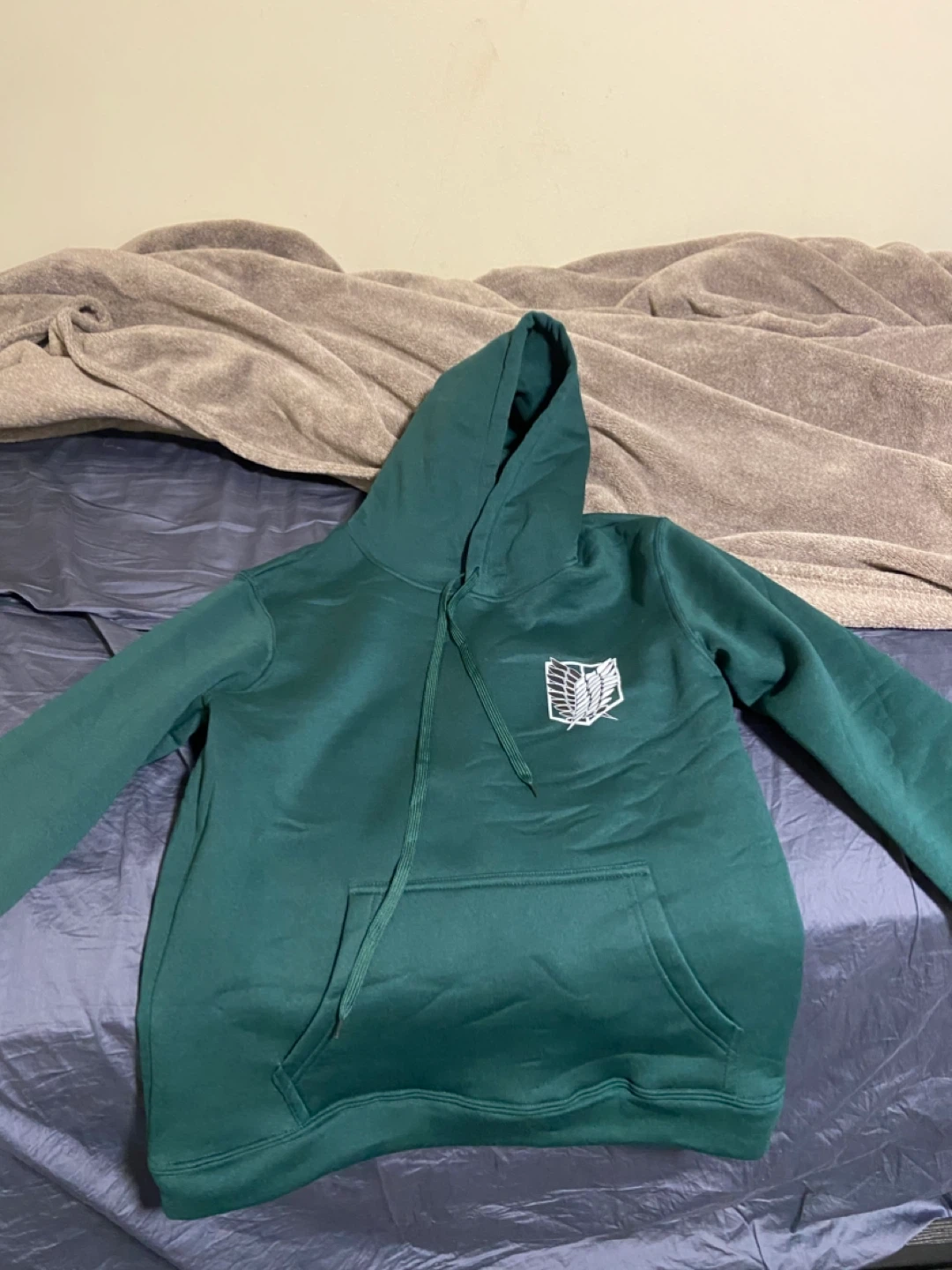 Green Attack on Titan Hoodie BRAND NEW - photo 2