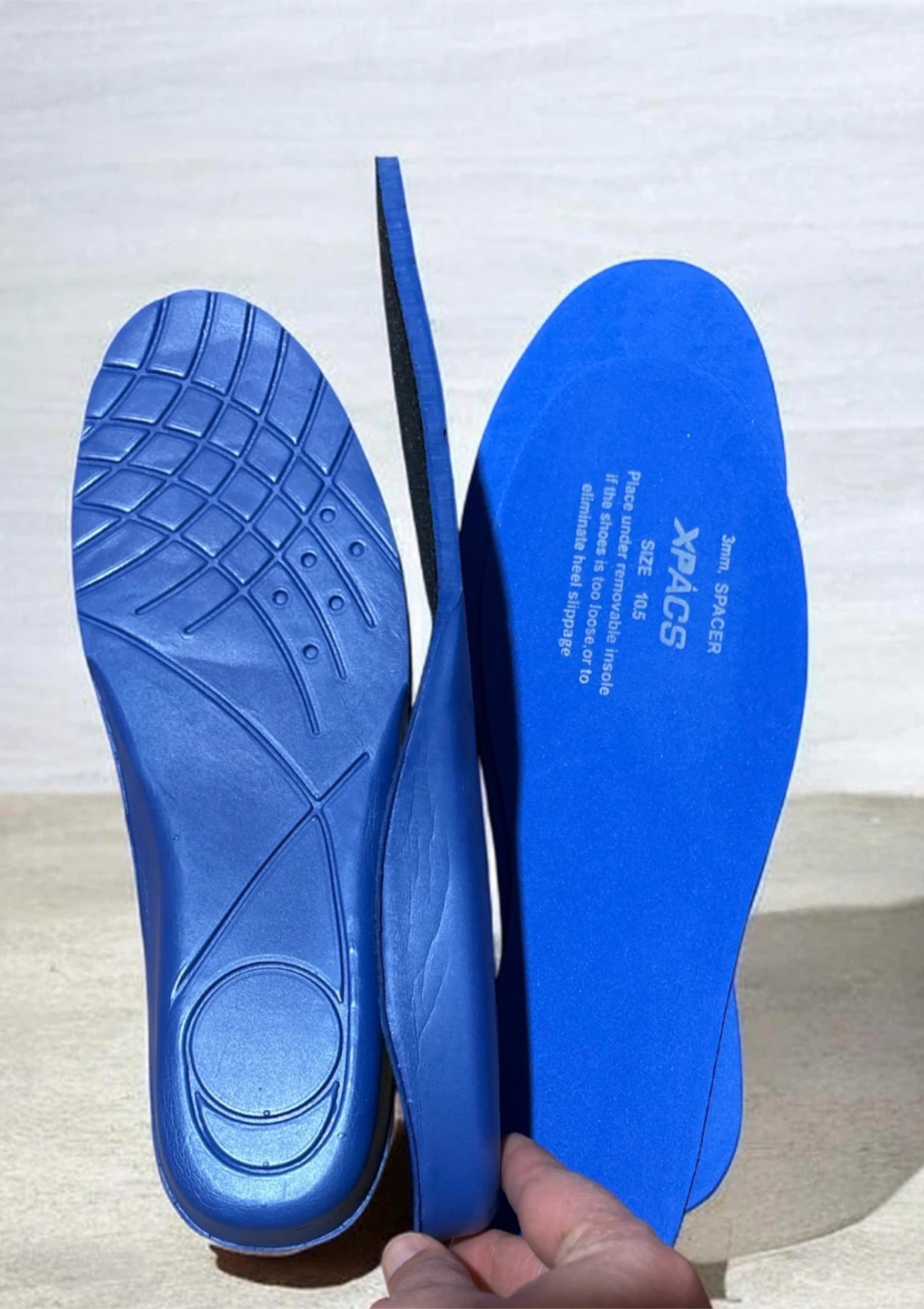 X-Pace 3mm Spacer Insoles - photo 4