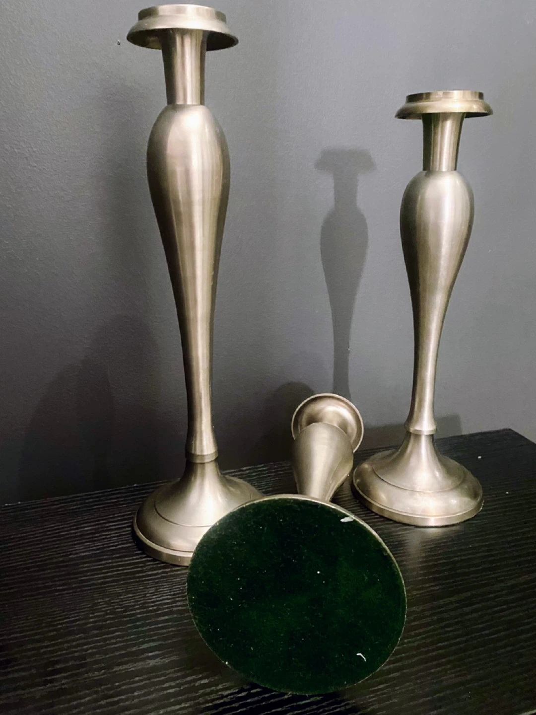 Set of 3 Candlesticks - photo 2