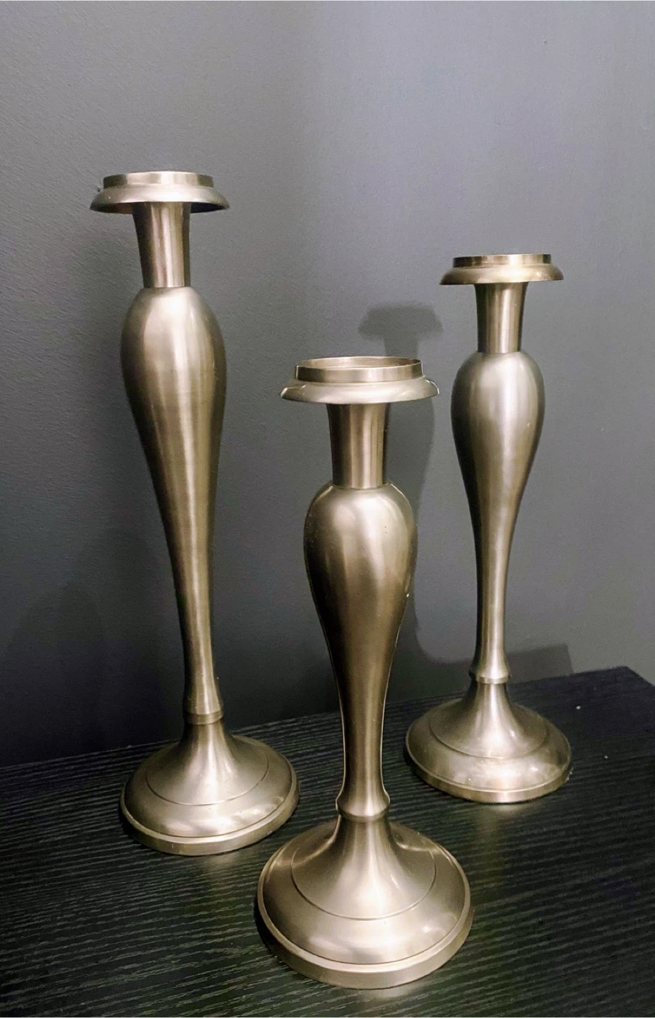 Set of 3 Candlesticks