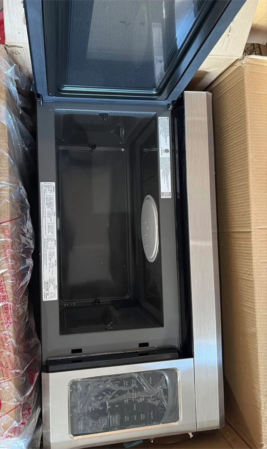 LG over the range Microwave Oven - photo 4