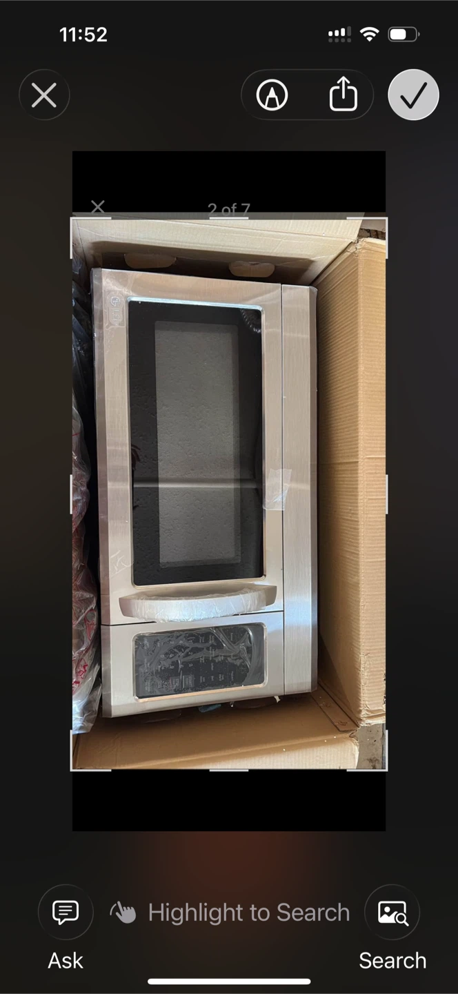 LG over the range Microwave Oven - photo 3