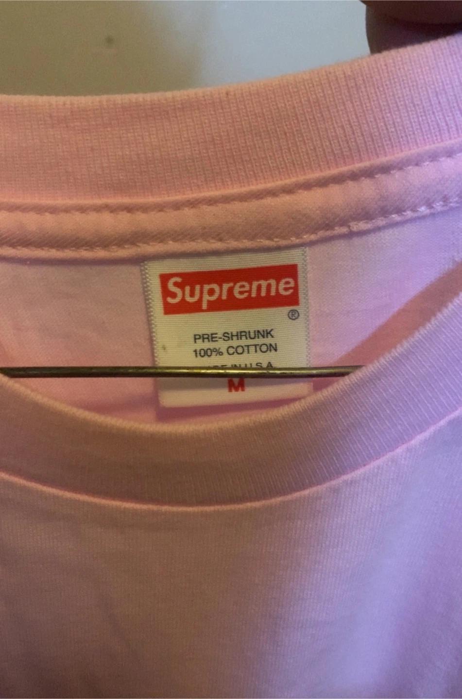 Supreme Nuova York - Stati Uniti T-Shirt Pink Size M - photo 3