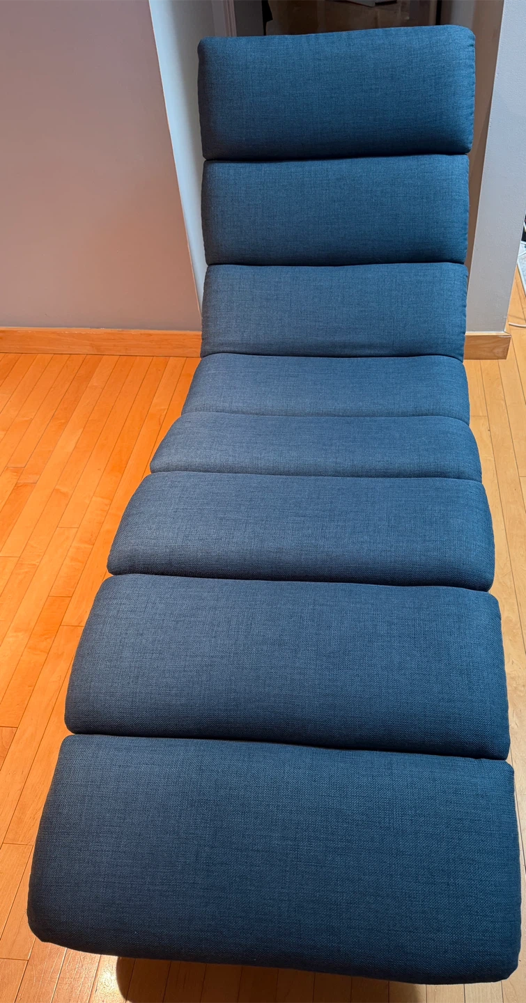 Structube Fiona Lounge Chair in Blue - photo 3