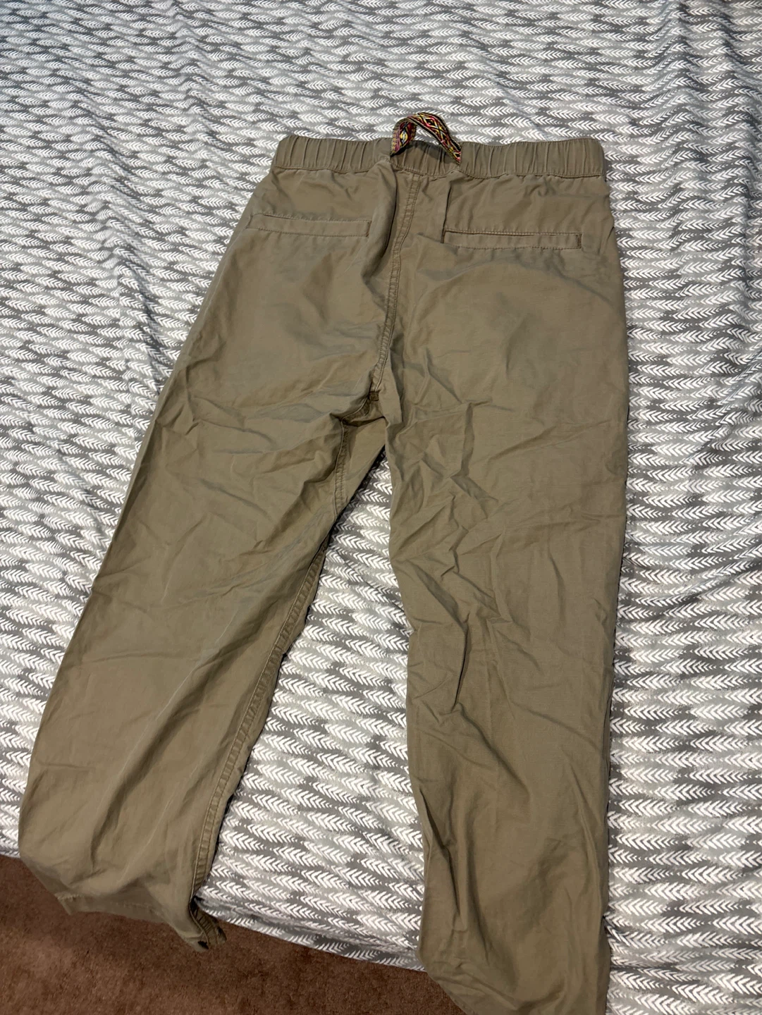 FIVE CM Men's Khaki Jogger Pants - Size Medium - photo 2