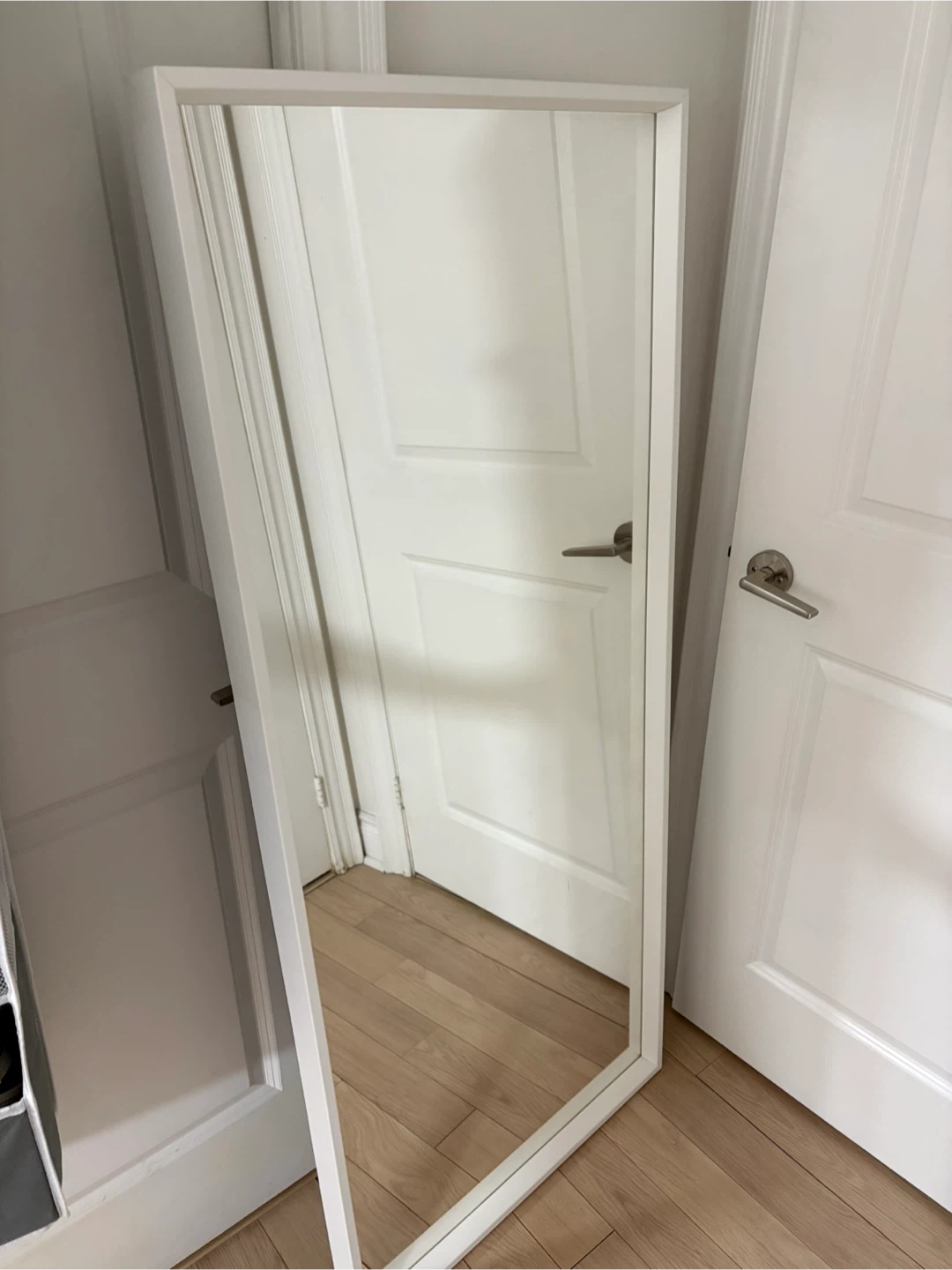 IKEA NISSEDAL Mirror, White, 65x150 cm - photo 4