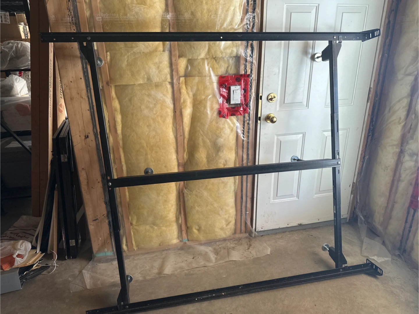 Adjustable Metal Bed Frame - Queen Size