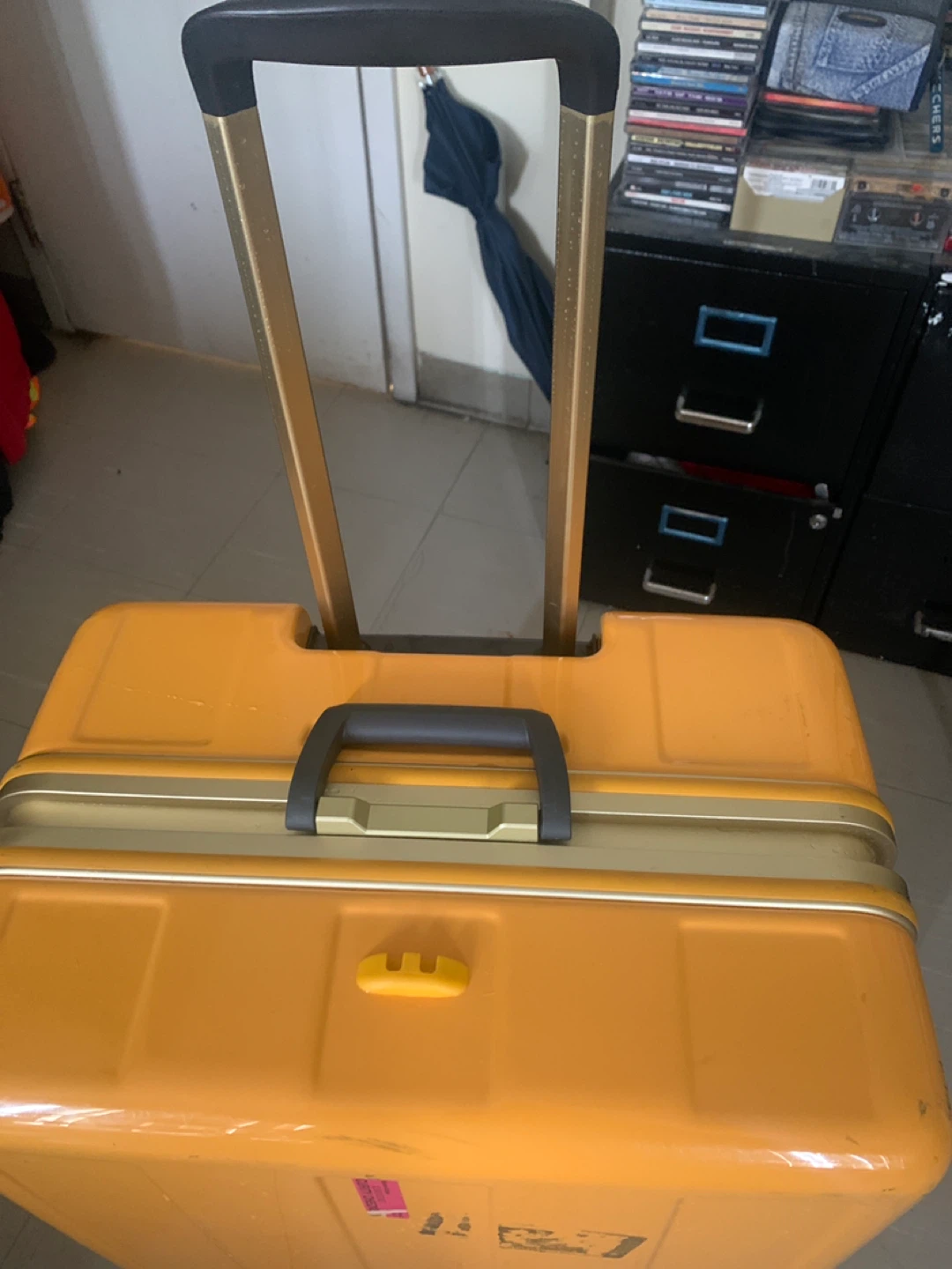 Yellow Suitcase Luggage